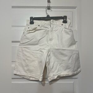 Levis vintage white shorts